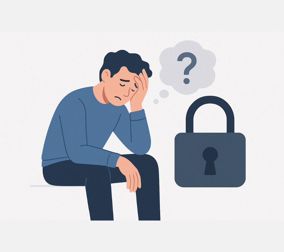 Slika stranice za zaboravljenu lozinku